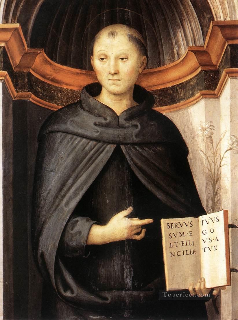 St Nicholas of Tolentino 1507 Renaissance Pietro Perugino Oil Paintings